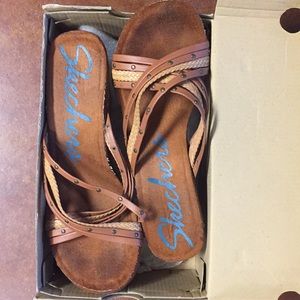 Skechers Brown Sandals